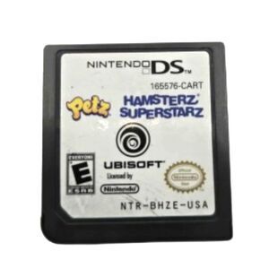 Petz Hamsterz Superstarz Nintendo DS 3DS (Cartridge Only) Tested